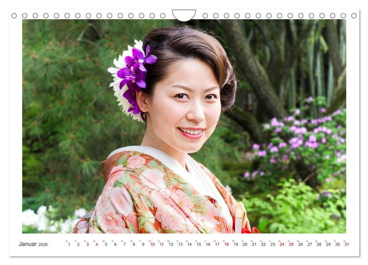 Produktbild: Menschen in Japan (Wandkalender 2026 DIN A4 quer), CALVENDO Monatskalender