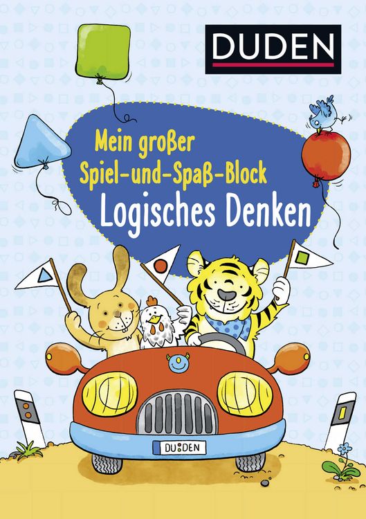 Produktbild: Duden: Mein gro&szlig;er Spiel- und Spa&szlig;-Block: Logisches Denken