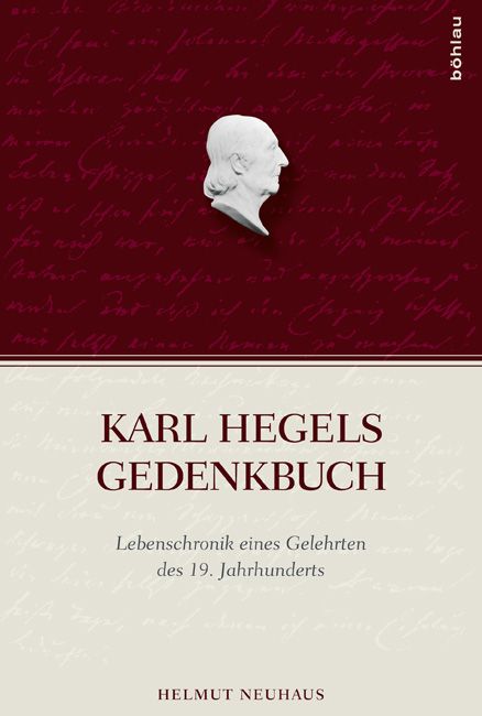 Produktbild: Karl Hegels Gedenkbuch