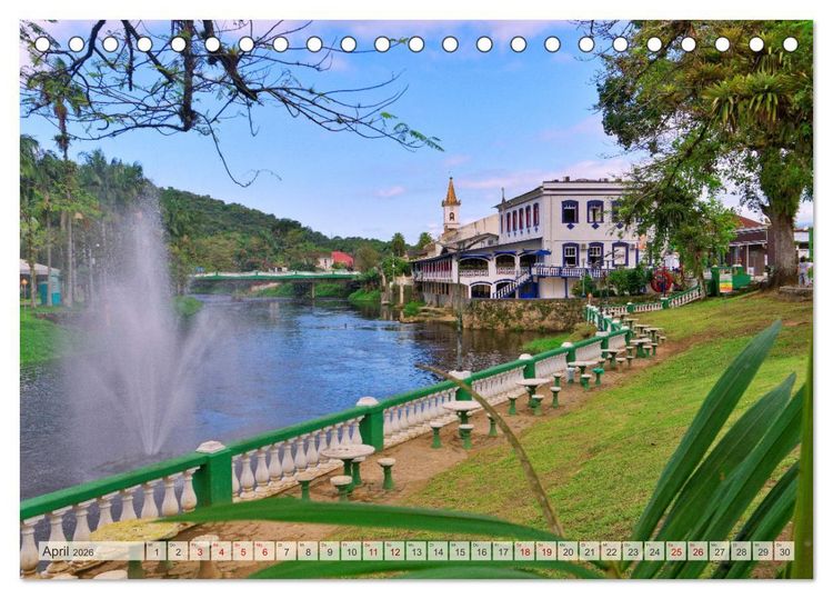 Produktbild: Brasilien - Zwischen Iguazu und Rio (Tischkalender 2026 DIN A5 quer), CALVENDO Monatskalender