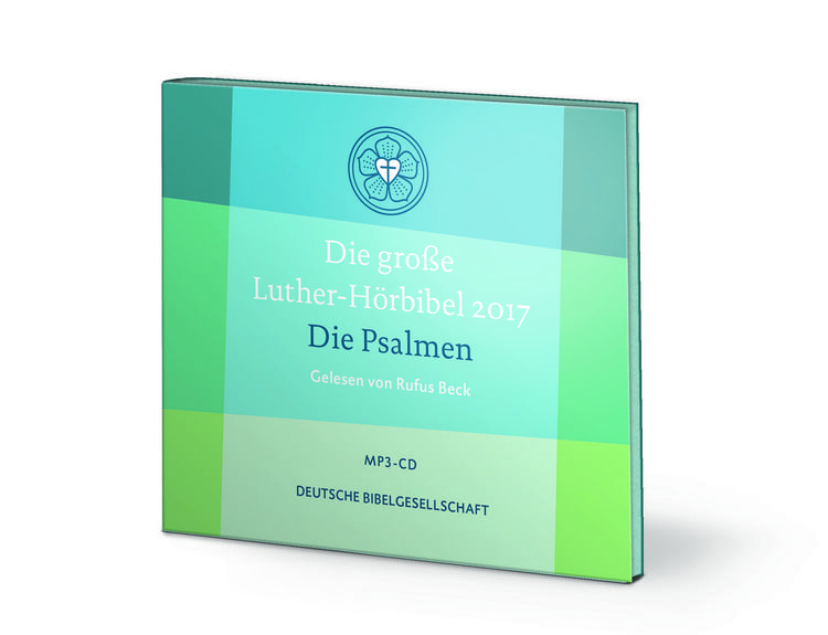 Produktbild: Die gro&szlig;e Luther-H&ouml;rbibel 2017. Die Psalmen - gelesen von Rufus Beck
