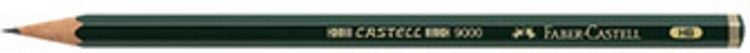 Produktbild: Faber-Castell Bleistift Castell 9000 HB