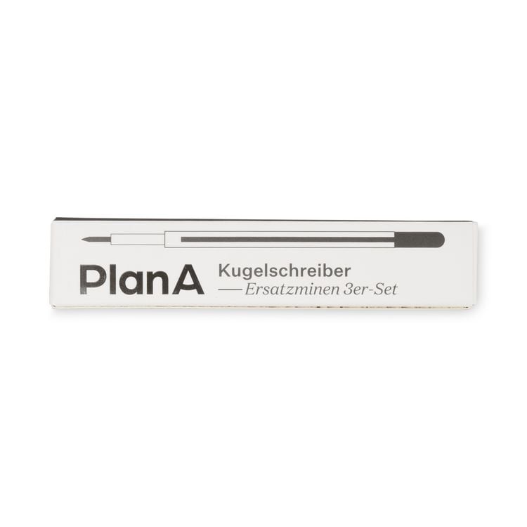 Produktbild: Kugelschreiber Refill 3er Set Schwarz