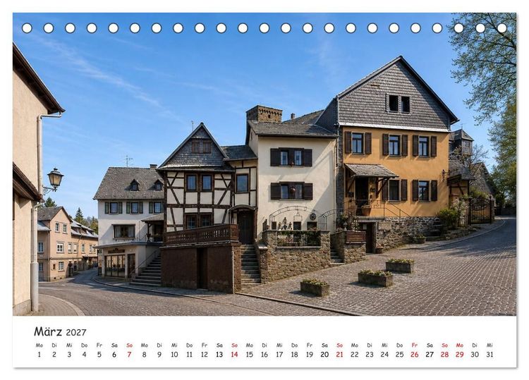 Produktbild: Runkel - Idylle an der Lahn (Tischkalender 2027 DIN A5 quer), CALVENDO Monatskalender