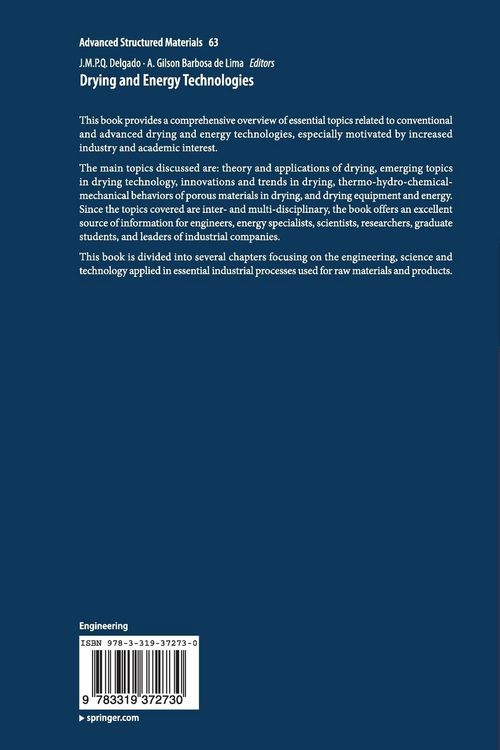 Produktbild: Drying and Energy Technologies