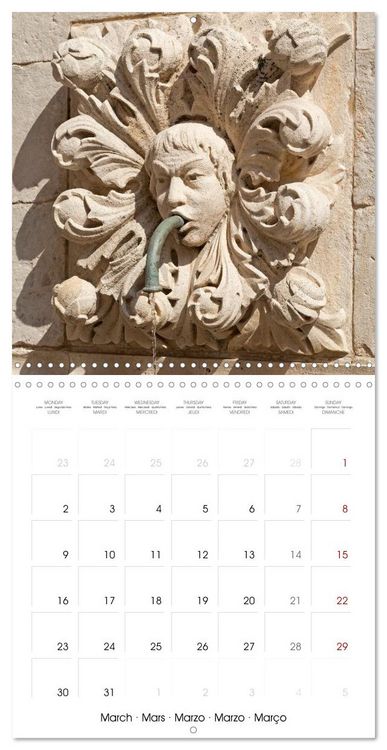 Produktbild: Dubrovnik - World Heritage Site by the Adriatic Sea (Wall Calendar 2026 12 &times; 12 Inch) CALVENDO 12 Month Wall Calendar