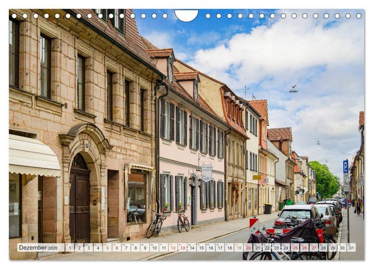 Produktbild: Erlangen Impressionen (Wandkalender 2026 DIN A4 quer), CALVENDO Monatskalender
