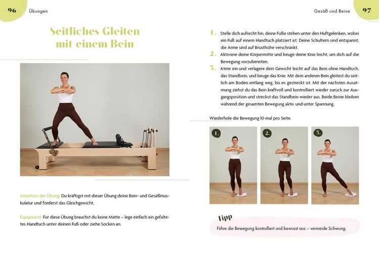 Produktbild: Reformer Pilates f&uuml;r zu Hause