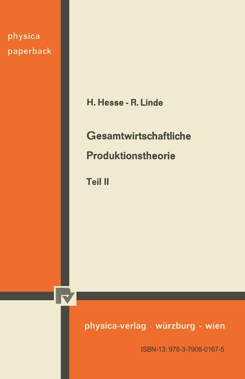 Produktbild: Gesamtwirtschaftliche Produktionstheorie