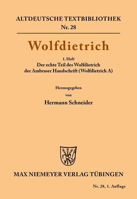 Produktbild: Wolfdietrich