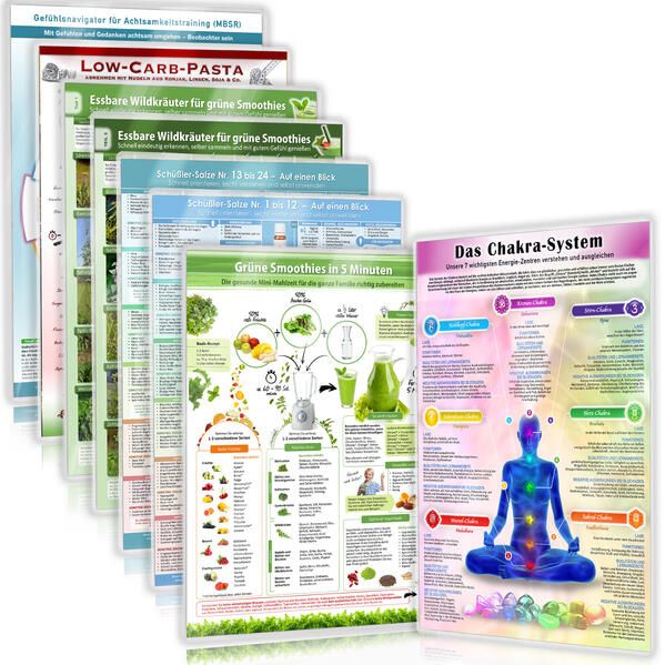 Produktbild: [8er Set] 8 Helfer f&uuml;r Balance, Wohlbefinden & Gesundheit (2024)