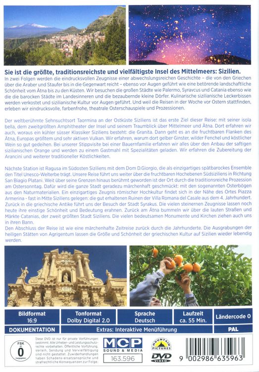 Produktbild: Die letzten Paradiese - Fr&uuml;hling in Sizilien Teil 2 - Von Taormina bis Agrigento