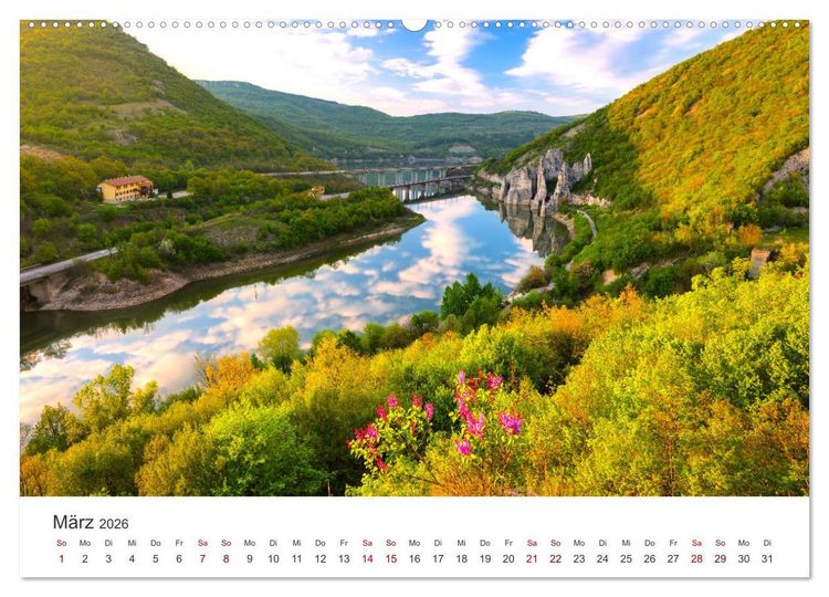 Produktbild: Bulgarien - Ein untersch&auml;tztes Reiseziel. (hochwertiger Premium Wandkalender 2026 DIN A2 quer), Kunstdruck in Hochglanz