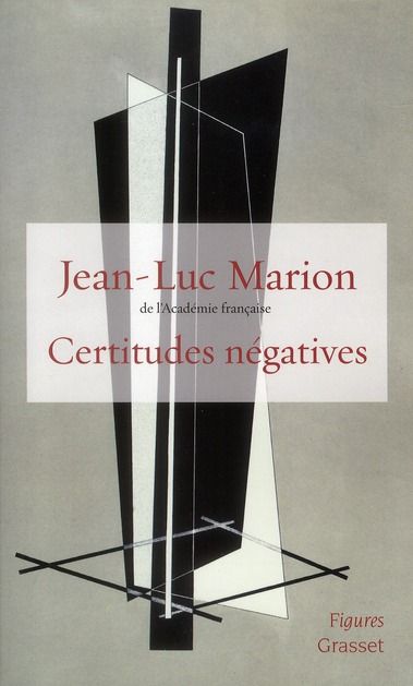 Produktbild: Certitudes n&eacute;gatives
