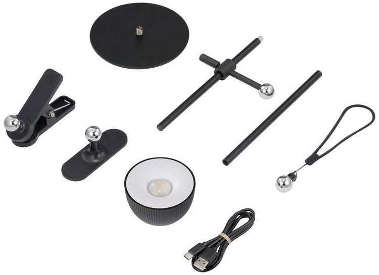 Produktbild: Renkforce RF-6386962 LED-Tischlampe LED Schwarz