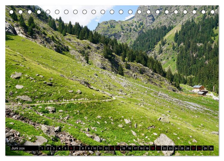 Produktbild: Meraner H&ouml;henweg von Meran bis Katharinaberg (Tischkalender 2026 DIN A5 quer), CALVENDO Monatskalender