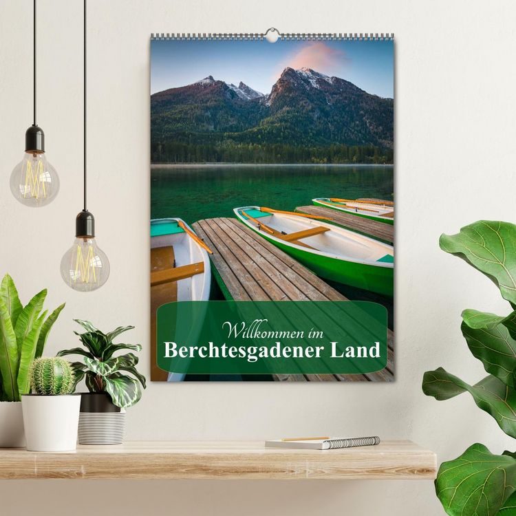 Produktbild: Willkommen im Berchtesgadener Land (Wandkalender 2026 DIN A2 hoch), CALVENDO Monatskalender
