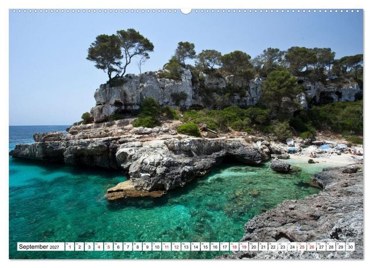 Produktbild: Mallorca - Momente einer Reise (Wandkalender 2027 DIN A2 quer), CALVENDO Monatskalender
