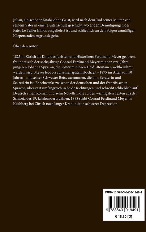 Produktbild: Das Leiden eines Knaben