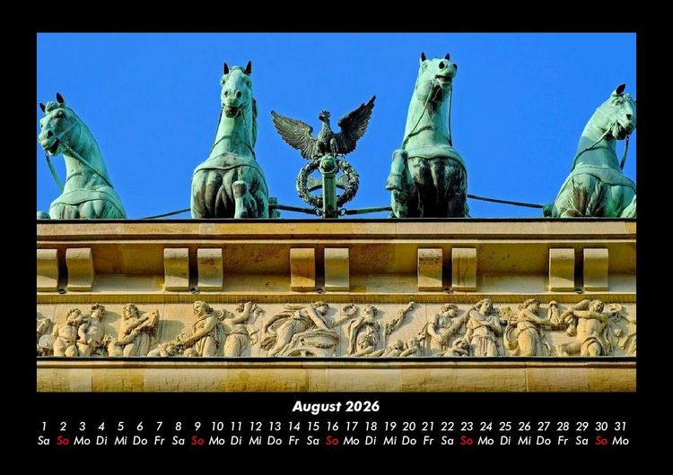 Produktbild: Berlin 2026 Fotokalender DIN A3