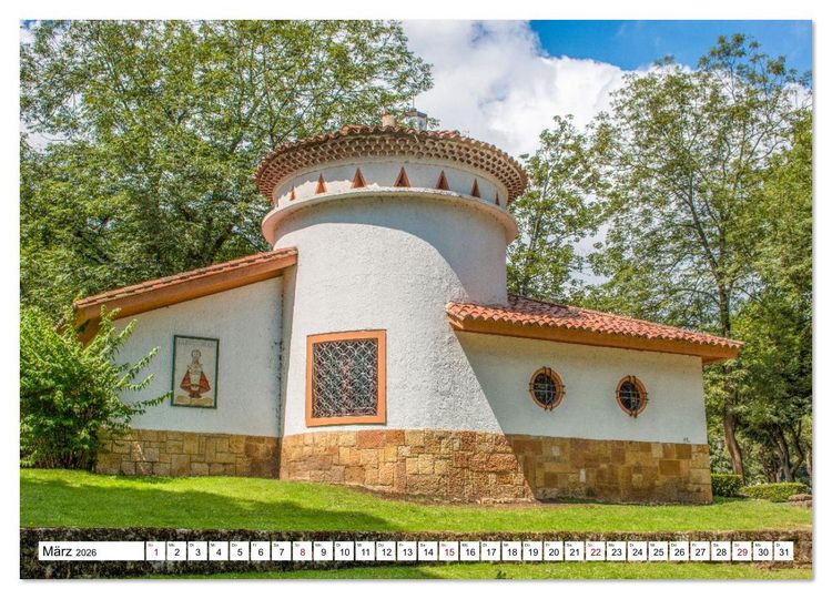 Produktbild: Oviedo - Asturische Eleganz in Stein (Wandkalender 2026 DIN A2 quer), CALVENDO Monatskalender