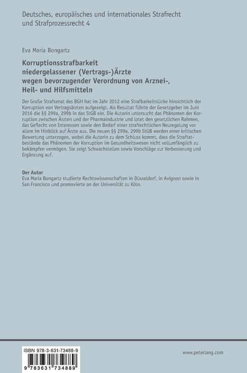 Produktbild: Korruptionsstrafbarkeit niedergelassener (Vertrags-)&Auml;rzte wegen bevorzugender Verordnung von Arznei-, Heil- und Hilfsmitteln