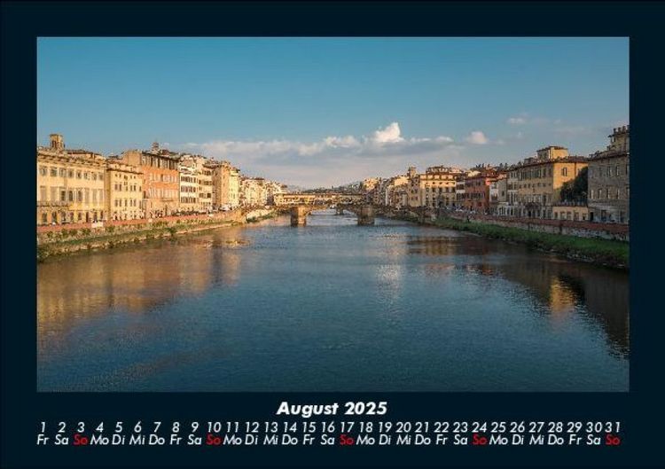 Produktbild: Florenz 2025 Fotokalender DIN A5