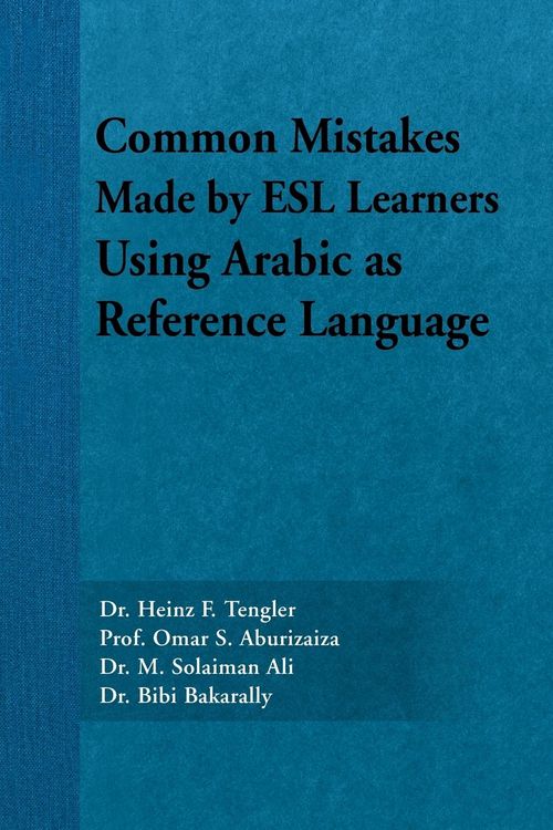 Produktbild: Common Mistakes Made by ESL Learners Using Arabic as Reference Language