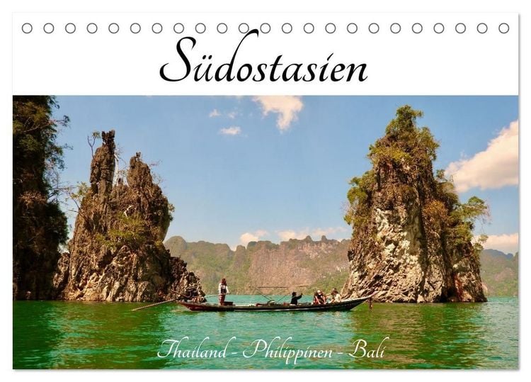 Produktbild: S&uuml;dostasien - Thailand, Philippinen, Bali (Tischkalender 2027 DIN A5 quer), CALVENDO Monatskalender