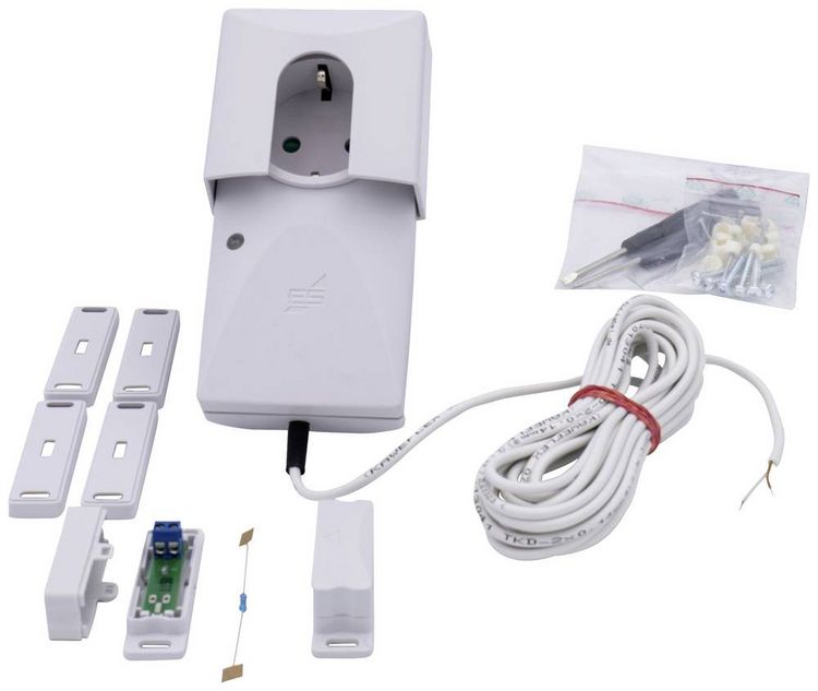 Produktbild: Schabus Kabel-Abluftsteuerung KDS 210 1150W Wei&szlig; Zulassungen (Abluftsteuerung): DIBt