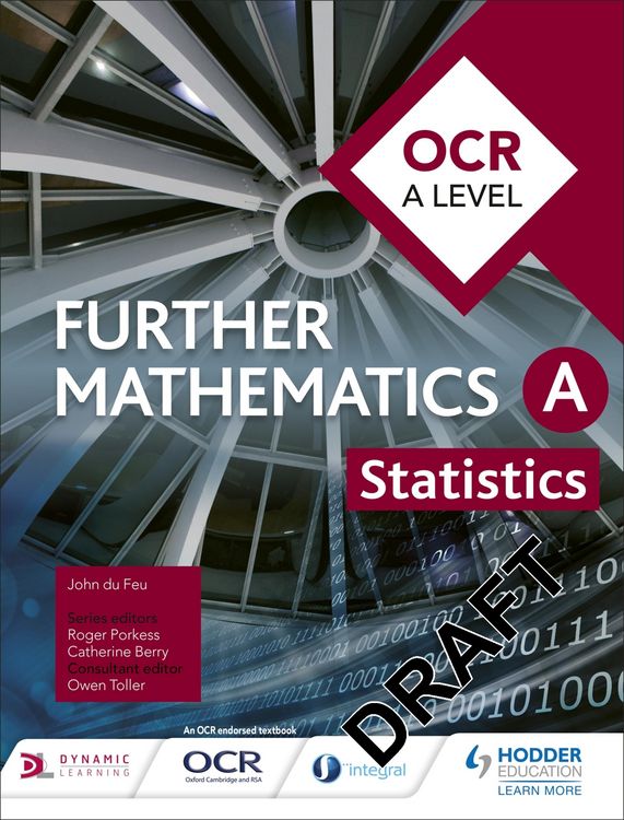 Produktbild: OCR A Level Further Mathematics Statistics