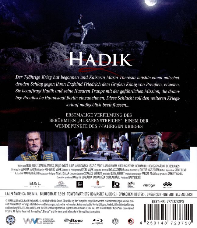 Produktbild: Hadik - Der legend&auml;re Husaren General