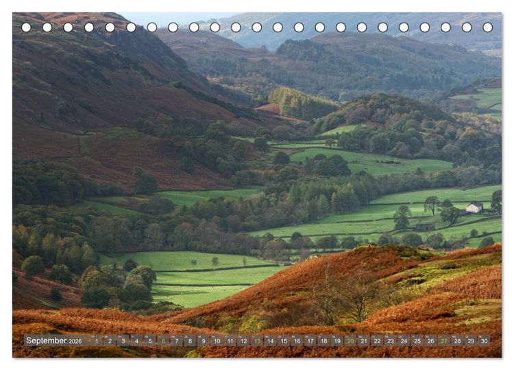 Produktbild: Cumbria (Tischkalender 2026 DIN A5 quer), CALVENDO Monatskalender