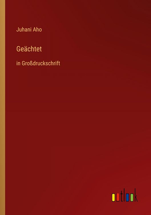 Produktbild: Ge&auml;chtet