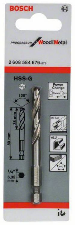 Produktbild: Bosch Accessories 2608584676 Zentrierbohrer 7.15 mm geschliffen 1 St.