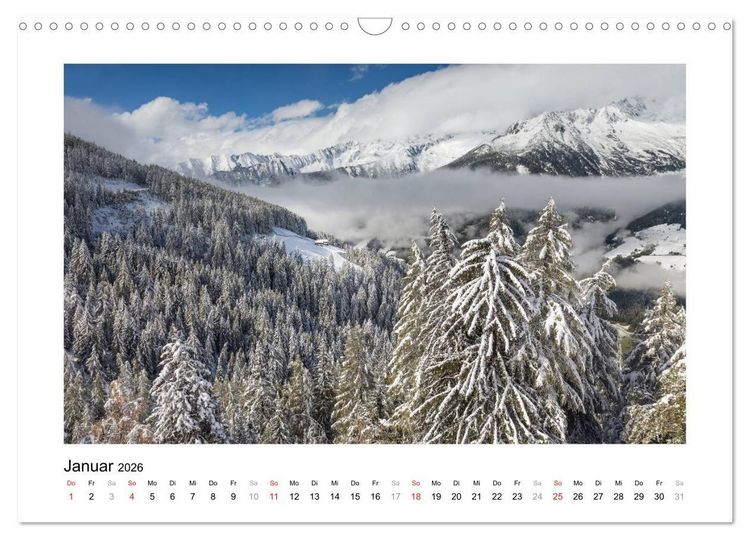 Produktbild: Sehnsucht nach S&uuml;dtirol (Wandkalender 2026 DIN A3 quer), CALVENDO Monatskalender