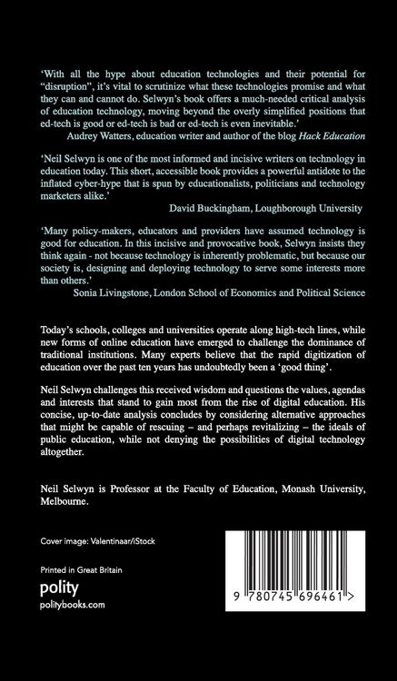 Produktbild: Is Technology Good for Education?