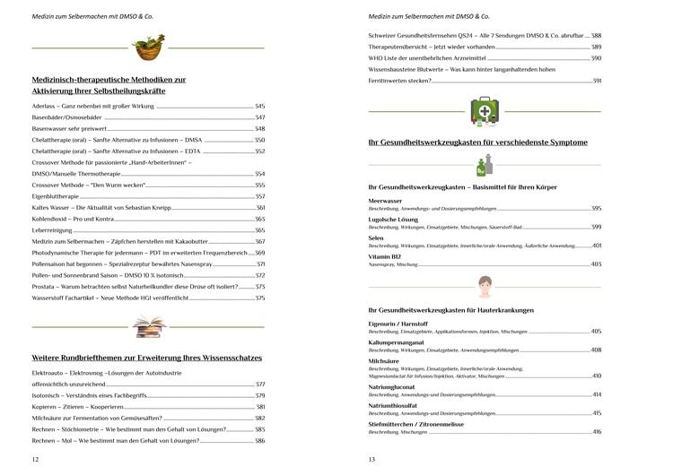 Medizin zum Selbermachen mit DMSO & Co.