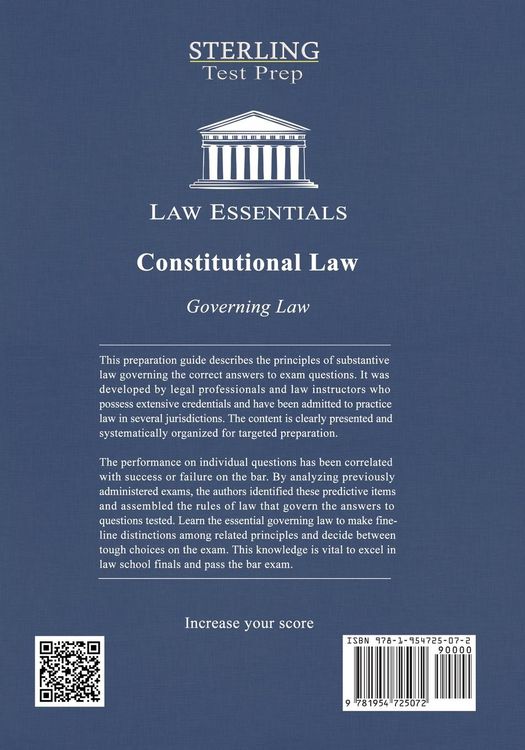 Produktbild: Constitutional Law, Law Essentials