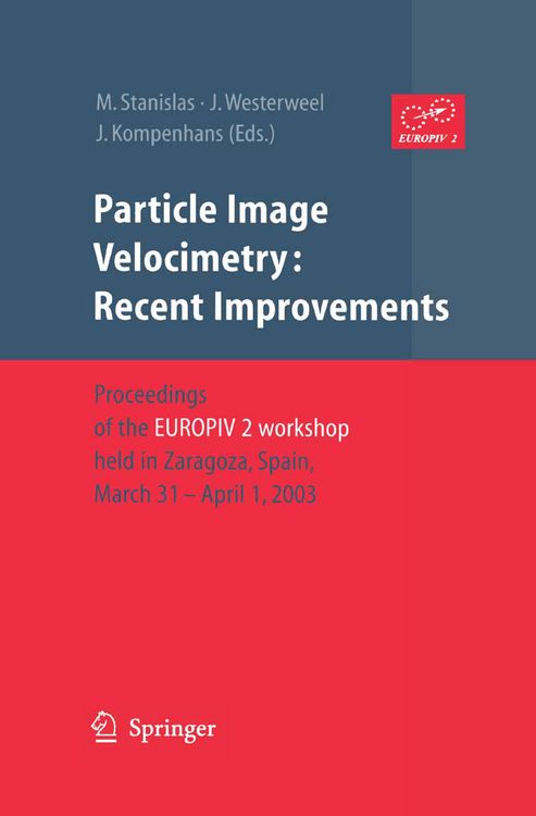 Produktbild: Particle Image Velocimetry: Recent Improvements