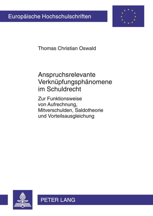 Produktbild: Anspruchsrelevante Verknüpfungsphänomene im Schuldrecht