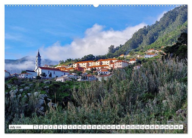 Produktbild: Madeira island of eternal spring (High Quality Premium Wall Calendar 2026 DIN A2 landscape),CALVENDO 12 Month Wall Calendar
