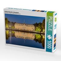 Produktbild: CALVENDO Puzzle Schloss Benrath in D&uuml;sseldorf | 1000 Teile Lege-Gr&ouml;&szlig;e 64x48cm Foto-Puzzle f&uuml;r gl&uuml;ckliche Stunden
