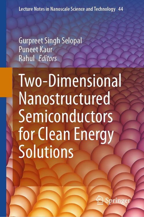 Produktbild: Two-Dimensional Nanostructured Semiconductors for Clean Energy Solutions