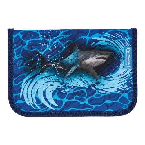 Produktbild: Herlitz Sch&uuml;leretui Blue Shark 31 teilig