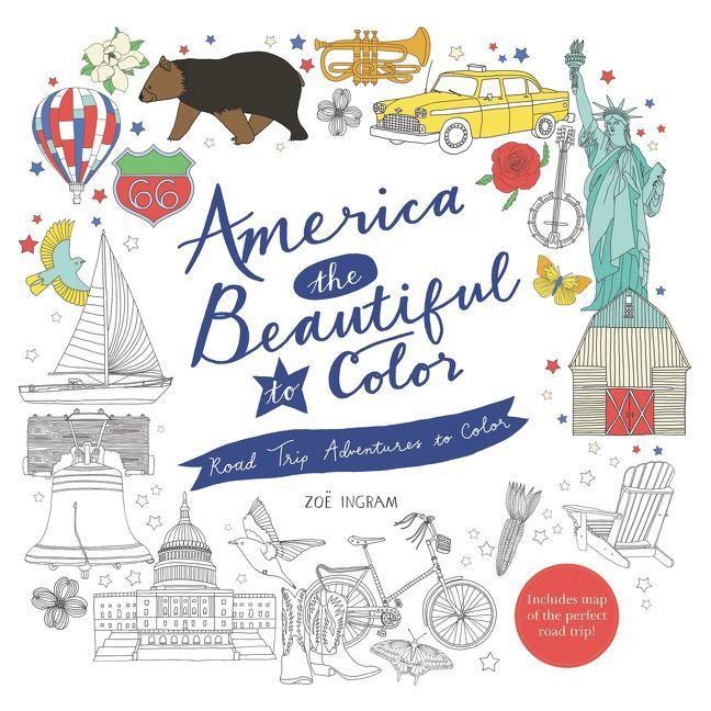 Produktbild: America the Beautiful to Color