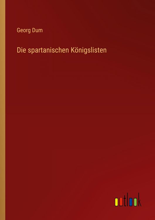 Produktbild: Die spartanischen K&ouml;nigslisten