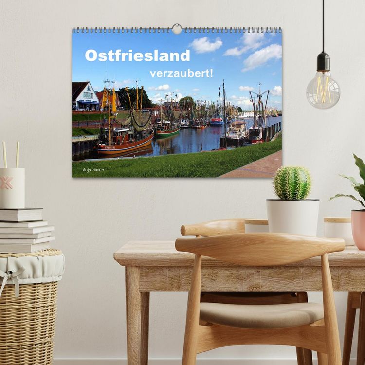 Produktbild: Ostfriesland verzaubert! (Wandkalender 2026 DIN A3 quer), CALVENDO Monatskalender