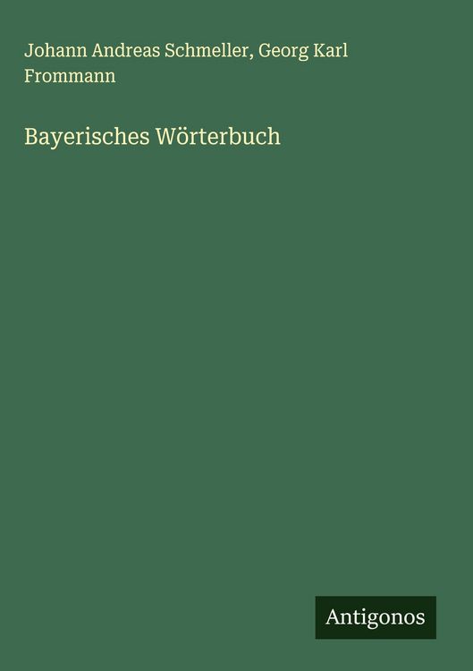 Produktbild: Bayerisches W&ouml;rterbuch