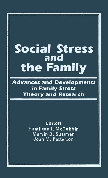 Produktbild: Social Stress and the Family